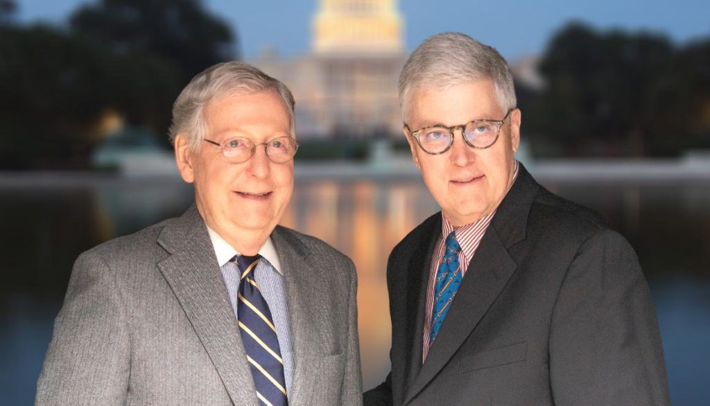 Mitch McConnell and Alan Sears